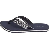 Tommy Hilfiger Damen Klassische Sandalen FW0FW07143 DW6 Farbe: Blau Größe: 36 - Blau