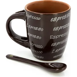 Wurm Espressotasse 0,05 l Braun 8 St.