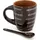 Wurm Espressotasse 0,05 l Braun 8 St.