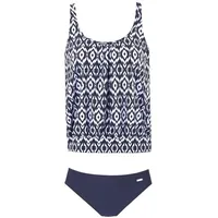 LASCANA Oversize-Tankini Damen marine-weiß Gr.50