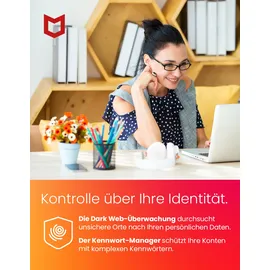 McAfee Total Protection 2025 ESD 5 Geräte 12 Monate DE Win Android iOS