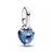 Pandora Blaues Chakra Herz Silber 793042C02