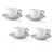 Guzzini Espressotasse 0,1 l Beige 4 St.
