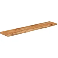 vidaXL Wandregal 110 x 20 x 2,5 cm Braun