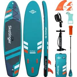 skatinger SUP-Board SKATINGER Jade 320 x 81 x 15 cm blau
