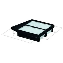 MAHLE Luftfilter  für HONDA 17220R60U00 LX 2835
