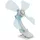 Eurotrail Klammer-Ventilator 32 x 15 x 40 cm Blau