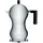 Alessi Pulcina 3 Tassen silber/rot