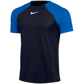 Nike Herren Dri-fit Academy T Shirt, Obsidian/Royal Blue/White, L EU