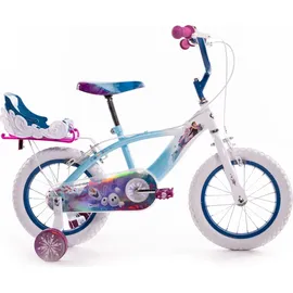 HUFFY Kinderfahrrad, 14 Zoll Frozen blau)