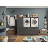 laundreezy Mehrzweckschrank-Set LAUNDREEZY LDSK12 185 x 162 x 67,5 cm Grau