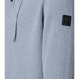 CasaModa Hoodie Struktur Blau XXL