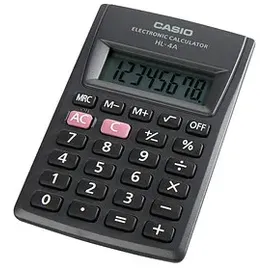 Casio HL-4A Taschenrechner schwarz