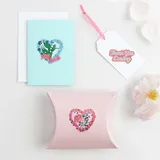 Rico Design Sticker La vie en Rose, , 100 Stk