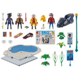 Playmobil Back to the Future Part II Verfolgung mit Hoverboard 70634