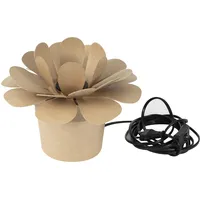Décopatch Pappmaché Lotuslampe 26 cm