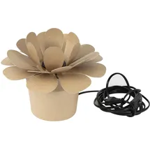 Décopatch Pappmaché Lotuslampe 26 cm