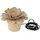 Décopatch Pappmaché Lotuslampe 26 cm