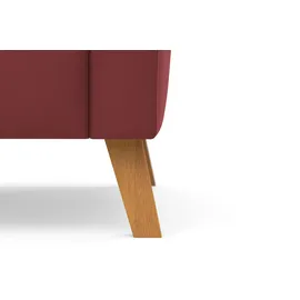 sit&more Ecksofa SIT & MORE "Romero L-Form", rot (bordeaux), B:245cm H:91cm T:178cm, 100% Polyester, Sofas, Ecksofa, wahlweise mit oder ohne Relax-Funktion, Bettfunktion, Bettkasten