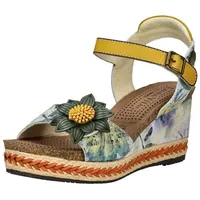 LAURA VITA Sandalen in Grün | Gr.: 36