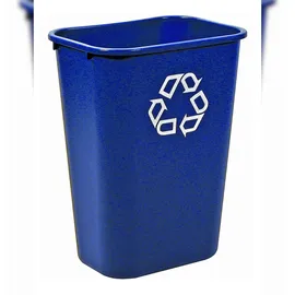 Rubbermaid Rechteckiger Abfallbehälter 39 l Blau