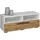 VCM Arila L TV-Lowboard 95 cm Braun/Weiß Holz