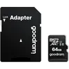 SD Speicherkarte mit Adapter Goodram M1AA 64 GB Schwarz