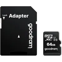GoodRam SD Speicherkarte mit Adapter Goodram M1AA 64 GB