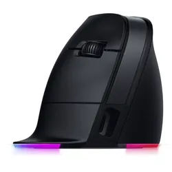 Razer Pro Click V2 Vertical Edition Vertikale ergonomische kabellose Maus für Rechtshänder mit KI Assistenz und 30K Sensor