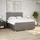 vidaXL Boxspringbett 180 x 200 cm Taupe