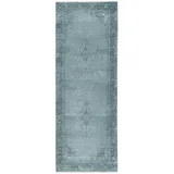 tesso living Vintage-Teppich, Silber, Textil, Rechteckig, 80x195 cm & Böden, Teppiche, Vintage-Teppiche