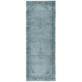 tesso living Vintage-Teppich, Silber, Textil, Rechteckig, 80x195 cm & Böden, Teppiche, Vintage-Teppiche