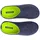 Löwenweiss Pantoffeln Blue/Fluo Green 47