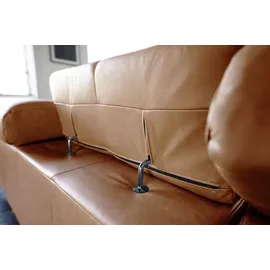 KAWOLA Sofa NELSON Ecksofa Leder cognac Recamiere rechts