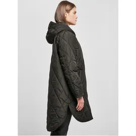 URBAN CLASSICS Oversized Diamond Quilted Mantel Black S