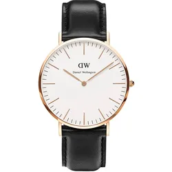 Daniel Wellington Herrenuhr Sheffield DW.DW00100007 - roségold