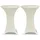 deluke Stehtischhusse AMAU Beige Ø 70 cm 2er Set