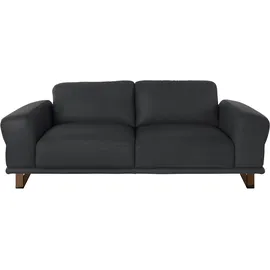 W.Schillig Couch 2,5-Sitzer schwarz