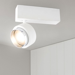 LED Design Decken Leuchte Spot verstellbar Wohn Ess Zimmer Gips Strahler Lampe weiß
