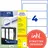 Avery Zweckform Ordneretiketten L4761-100 Weiß 61 x 192 mm 100 Blatt 400 St.