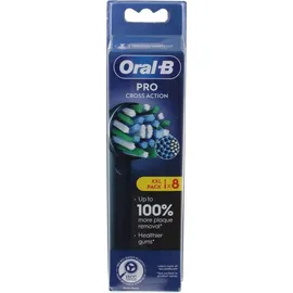Oral-B CrossAction Pro Aufsteckbürste schwarz 8 St.