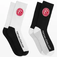 Fortuna Düsseldorf Sportsocken 2er-Set Gr. 39-42