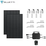 BLUETTI Balkonkraftwerk 800W Mikrowechselrichter 510W Solarpanel WLAN-Steckdose