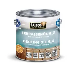 Saicos H2O Terrassenöl, farblos 0310 701 , 10 Liter - Eimer