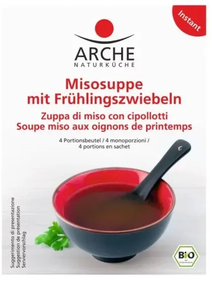 Arche Misosuppe mit Frühlingszwiebeln bio