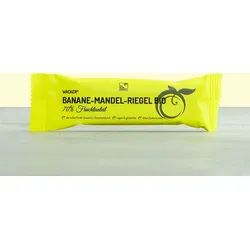 Wacker Banane-Mandel-Riegel Bio, 40g
