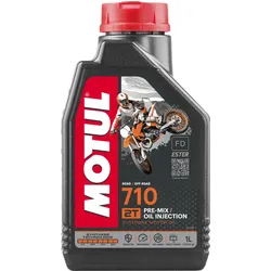 Motoröl 2-Takt Motul 710 Synthese-Technologie 100% 1 Liter