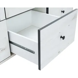 Arthur Berndt Kinderkleiderschrank Lavea 130 x 191 x 51 cm Eiche weiß