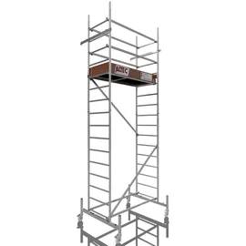 Altec Gerüst Rollfix 500 Arbeitshöhe 5m, Standardtraverse mit Ø 125mm Rollen