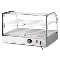 Hendi Warmhaltevitrine mit 2 Auslagen, 554x376x432 mm